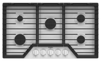 36-inch Gas Cooktop with EZ-2-Lift™ Hinged Cast-Iron Grates