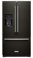 26.8 cu. ft. 36-Inch Width Standard Depth French Door Refrigerator with Exterior Ice and Water and PrintShield™ finish