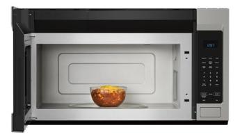 Over-The-Range Microwave with Non-Stick Interior Coating - 1.7 Cu. Ft.