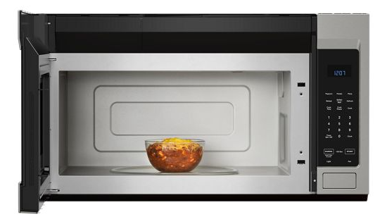 Over-The-Range Microwave with Non-Stick Interior Coating - 1.7 Cu. Ft.