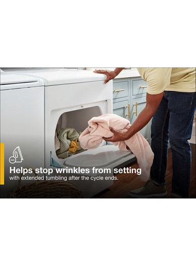 7.0 Cu. Ft. Long Vent Gas Moisture Sensing Dryer.