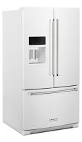 26.8 cu. ft. 36-Inch Width Standard Depth French Door Refrigerator with Exterior Ice and Water and PrintShield™ finish