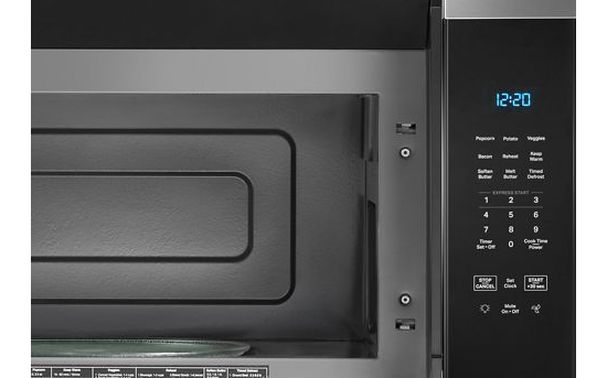 30’ W 1.7 cu. ft Over the range Microwave with 1000-Watts Cooking Power