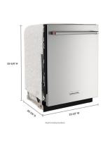 44dBA Dishwasher with FreeFlex™ Third Rack and LED Interior Lighting