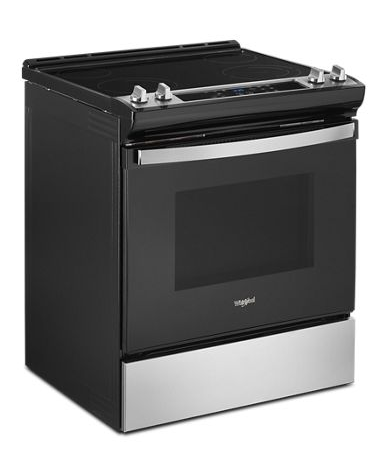 4.8 Cu. Ft. Whirlpool® Electric Range with Frozen Bake™ Technology.