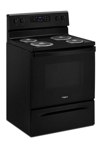 4.8 cu. ft. Electric Range with Keep Warm setting.