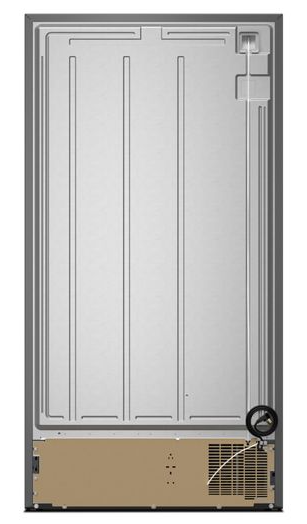 36-inch Wide Side-by-Side Refrigerator - 25 cu ft.