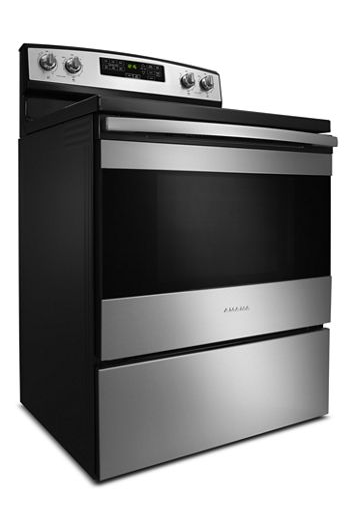 30-inch Amana® Electric Range with Extra-Large Oven Window
