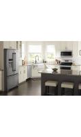 36-Inch Wide Side-by-Side Refrigerator with Exterior Ice and Water Dispenser - 25 Cu. Ft.