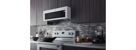 1000-Watt Low Profile Microwave Hood Combination