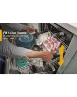 Large Capacity Dishwasher with 3rd Rack.