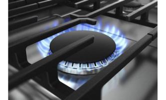 36-inch Gas Cooktop with EZ-2-Lift™ Hinged Cast-Iron Grates.