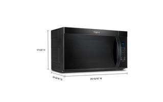 30’ W 1.9 cu. ft Over the range Microwave with Sensor Cooking