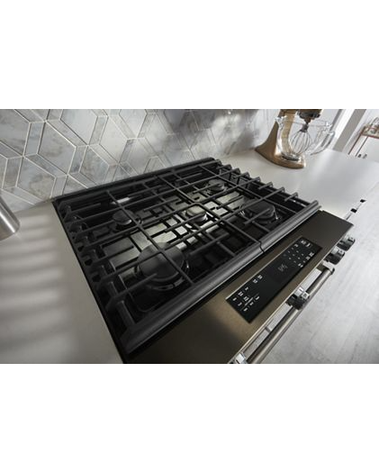 30-Inch 5-Burner Gas Slide-In Convection Range