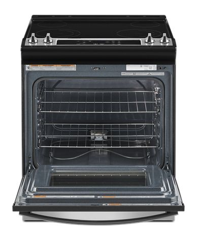 4.8 Cu. Ft. Whirlpool® Electric Range with Frozen Bake™ Technology.