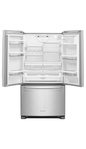 25 Cu. Ft. 36-Width Standard Depth French Door Refrigerator with Interior Dispense