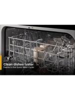 Quiet Dishwasher with Heated Dry and Factory-Installed Power Cord