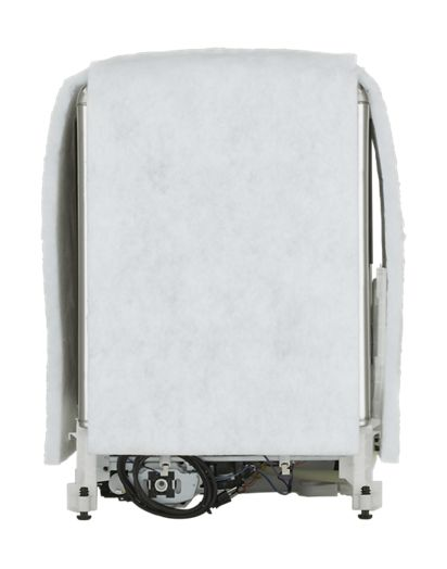 Stainless steel tub dishwasher with Dual Power Filtration