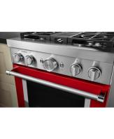 KitchenAid® 30'' Smart Commercial-Style Dual Fuel Range with 4 Burners