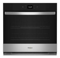 5.0 Cu. Ft. Single Wall Oven with Air Fry When Connected.