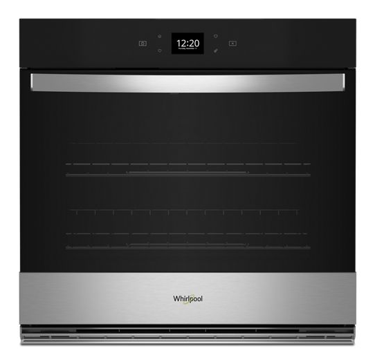 5.0 Cu. Ft. Single Wall Oven with Air Fry When Connected.