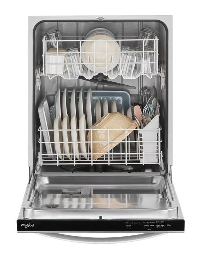 Quiet Dishwasher with Boost Cycle and Extended Soak Cycle