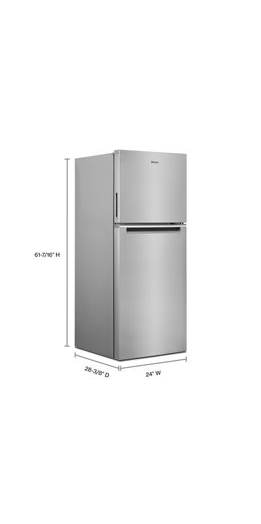 24-inch Wide Small Space Top-Freezer Refrigerator - 11.6 cu. ft.