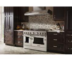  KitchenAid® 48'' Smart Commercial-Style Gas Range with Griddle