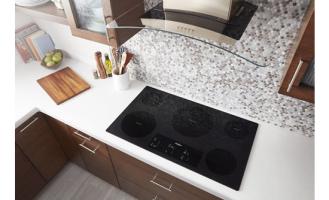 36-inch Electric Ceramic Glass Cooktop with Triple Radiant Element