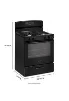 30-inch Gas Range with Bake Assist Temps