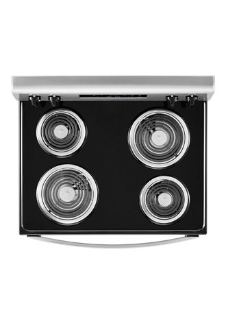 4.8 cu. ft. Electric Range with Keep Warm setting.