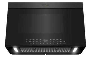 Air Fry Over- the-Range Oven with Flush Built-in Design