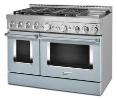  KitchenAid® 48'' Smart Commercial-Style Gas Range with Griddle