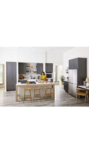 19.4 cu. ft. 36-inch wide Counter-Depth 4-Door Refrigerator with PrintShield™ Finish