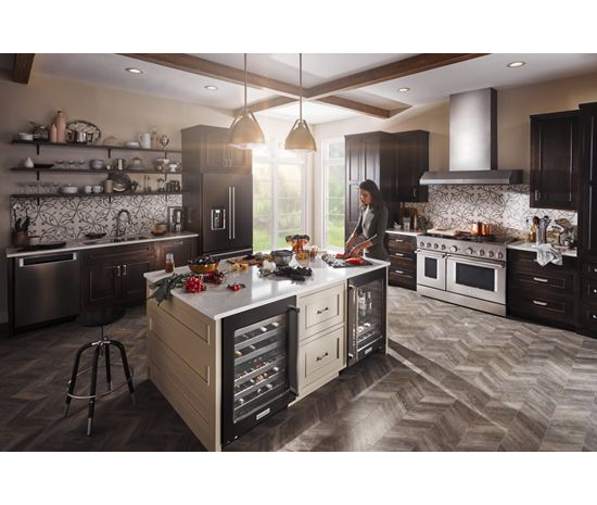 KitchenAid® 48'' Smart Commercial-Style Dual Fuel Range with Griddle