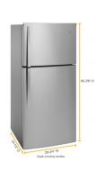 30-inch Wide Top Freezer Refrigerator - 19 Cu. Ft.