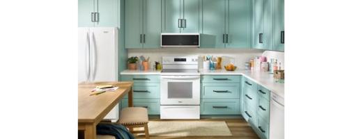 1.1 cu. ft. Smart Low Profile Microwave Hood Combination with 450 CRM 4-Speed Venting