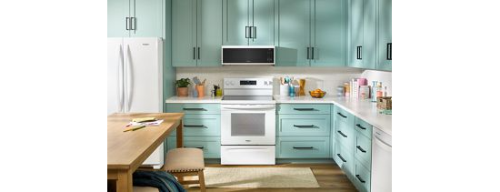 1.1 cu. ft. Smart Low Profile Microwave Hood Combination with 450 CRM 4-Speed Venting