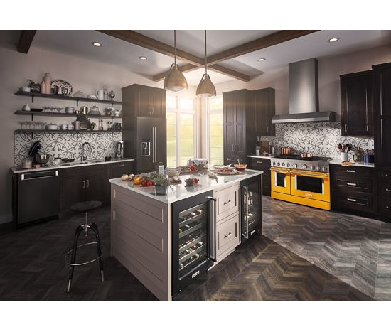 KitchenAid® 48'' Smart Commercial-Style Dual Fuel Range with Griddle
