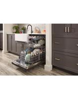 Third Level Jet Rack Dishwasher in PrintShield™ Finish, 41 dBA