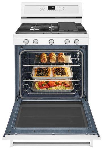 30-Inch 5-Burner Gas Convection Range