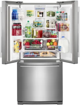 30-inch Wide Contemporary Handle French Door Refrigerator - 20 cu. ft.