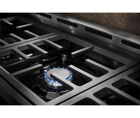  KitchenAid® 48'' Smart Commercial-Style Gas Range with Griddle