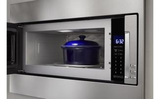 1000 Watt Built-In Low Profile Microwave with Standard Trim Kit
