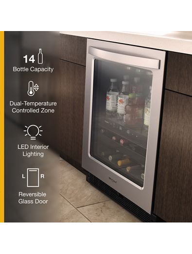 24-inch Wide Undercounter Beverage Center - 5.2 cu. ft.