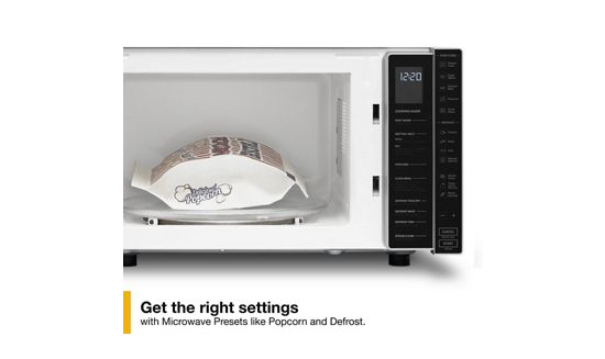 1.1 Cu. Ft. Capacity Countertop Microwave with 900 Watt Cooking Power