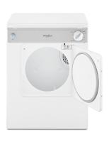 3.4 cu. ft. Compact Front Load Dryer with Flexible Installation