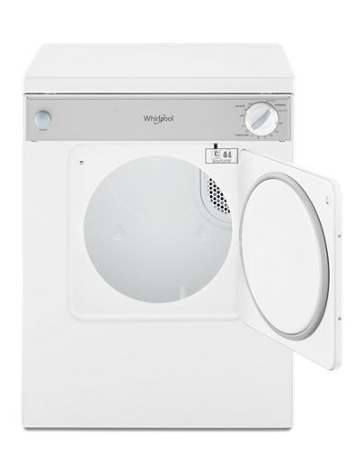 3.4 cu. ft. Compact Front Load Dryer with Flexible Installation