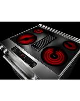 30-Inch 4-Element Electric Downdraft Slide-In Range