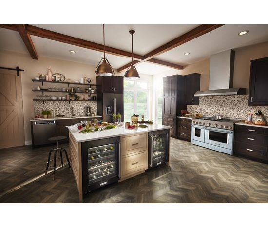 KitchenAid® 48'' Smart Commercial-Style Gas Range with Griddle